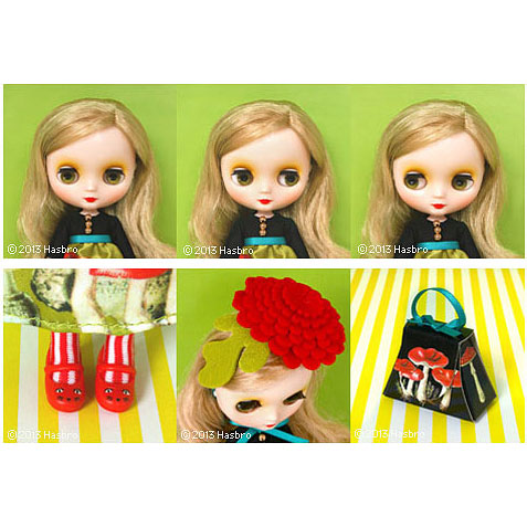 Blythe CWCプロデュースコラボレーションドール ミディブライス 「ネコグツずきん」 2013年3月22日発売!