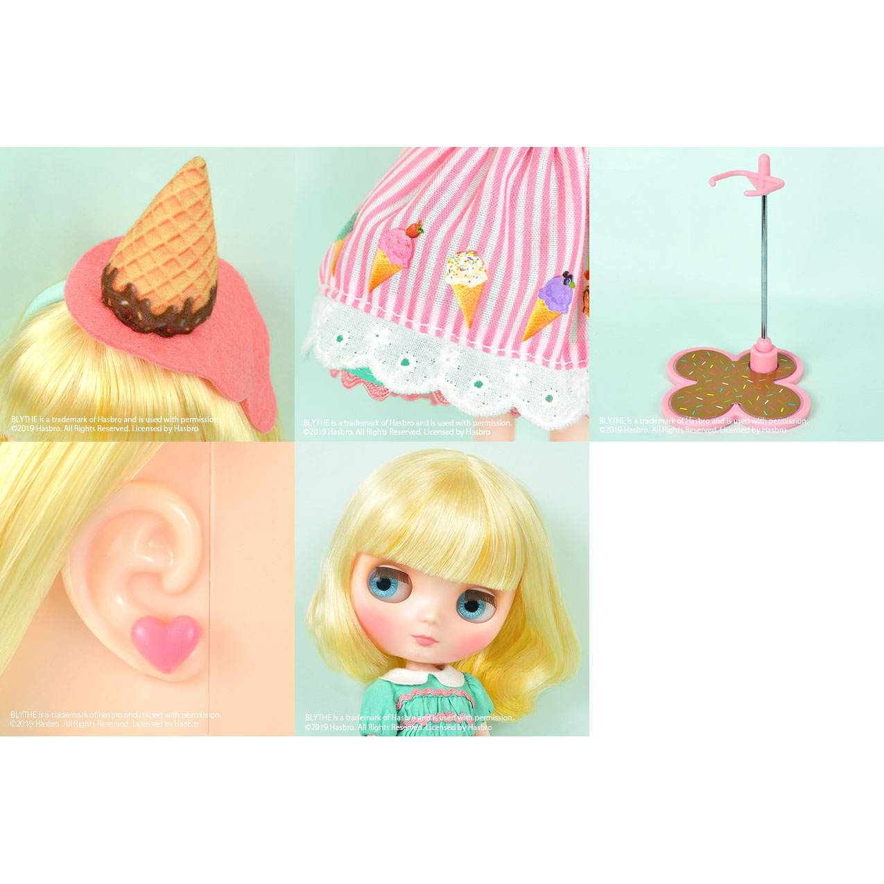 Blythe ミディブライス ショップ限定ドール 「スマイリーワッフル」 2019年2月22日 発売!
