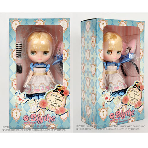 Blythe　ミディブライス　ショップ限定ドール　「ペブルケーキ & シュリンキングアリス」　2018年3月30日発売！