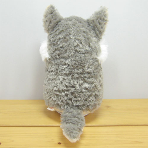 baby nature（ベイビーナチュレ）　baby moreシリーズ　ウルフ　ぬいぐるみ　Sサイズ（グレー）