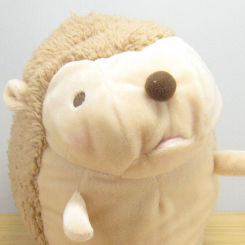 baby nature はりねずみ（ブラウン）　ぬいぐるみ　Mサイズ