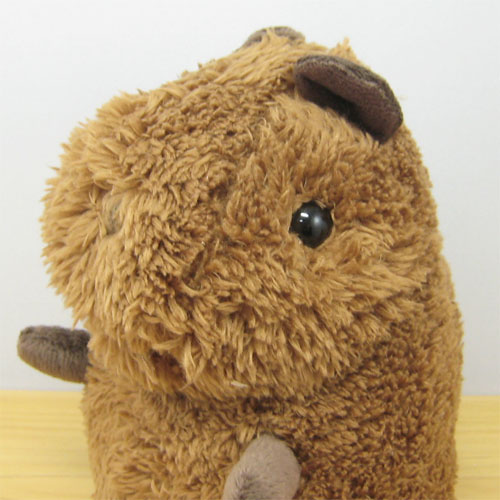 baby nature（ベイビーナチュレ）　カピバラ（ダークブラウン）　ぬいぐるみ　Sサイズ