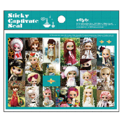 Blythe　ブライス　スティッキーシール2010　「ステ ィッキーキャプティベイトシール」