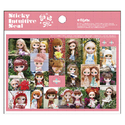 Blythe　ブライス　スティッキーシール2010　「スティッキーイントィティブシール」