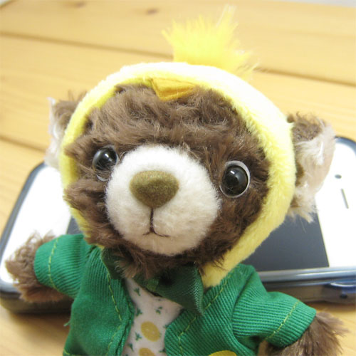 COBE COBE（コービーコービー）　キグルミcobe　キーチェーン（ひよこ）