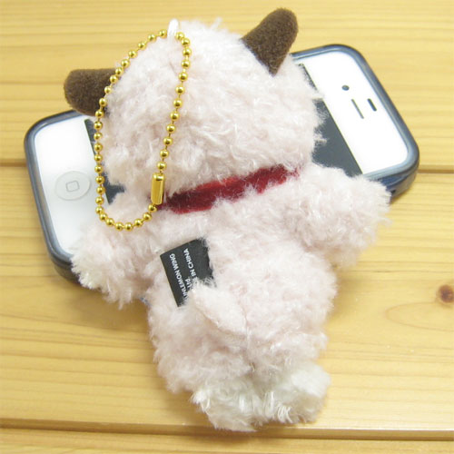 COBE COBE（コービーコービー）　ぬいぐるみキーチェーン　ピンクMoo