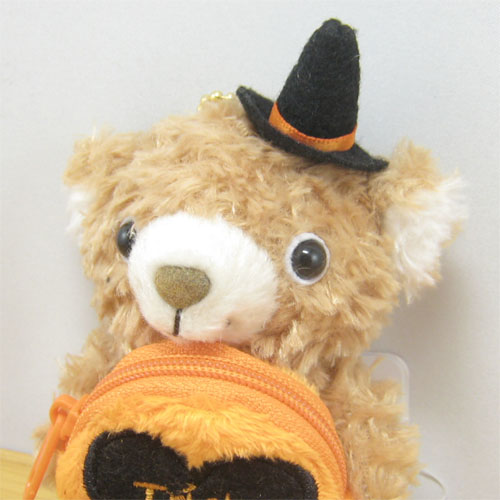 COBE COBE(コービーコービー) HAPPY HALLOWEEN だっこポーチキーチェーン ハロウィン(ベージュ)