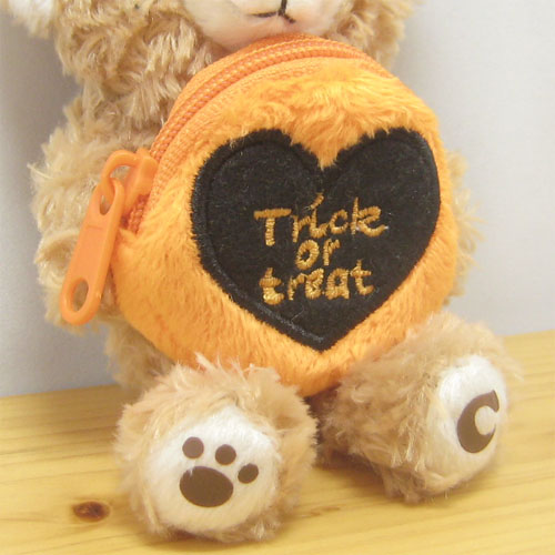 COBE COBE(コービーコービー) HAPPY HALLOWEEN だっこポーチキーチェーン ハロウィン(ベージュ)