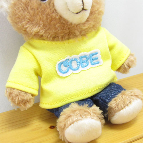 COBE COBE（コービーコービー）　ぬいぐるみMサイズ　CトレーナーYE