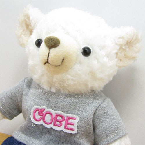 COBE COBE（コービーコービー）　ぬいぐるみMサイズ　CトレーナーGY