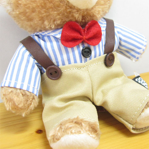 COBE COBE（コービーコービー）　ぬいぐるみMサイズ　サスペンダーBOY