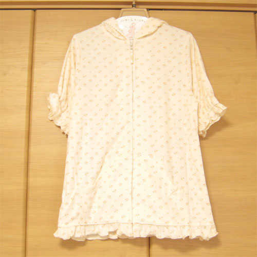 パーカー付きパジャマ（ピンク・オレンジ）