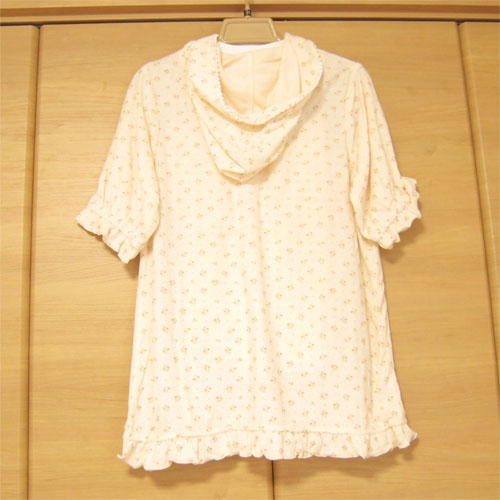 パーカー付きパジャマ（ピンク・オレンジ）