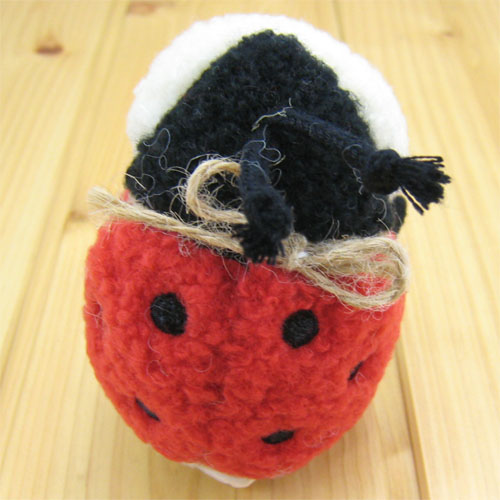 goodLuck（グッドラック）　ぬいぐるみSSサイズ　レディバグのテンテン