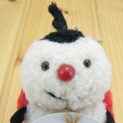 goodLuck（グッドラック）　かわいいぬいぐるみSSサイズ　てんとうむしのテンテン