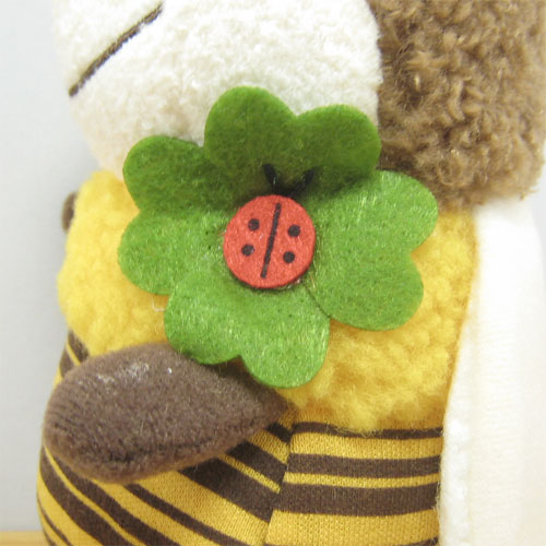goodLuck（グッドラック）　ぬいぐるみSサイズ　ミツバチのルンルン