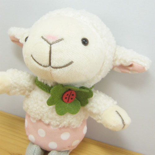 goodLuck（グッドラック）　ぬいぐるみSサイズ　ヒツジのワルツ