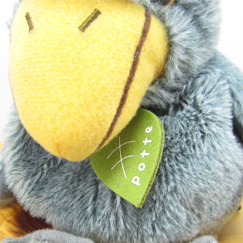 サンアロー　オリジナルぬいぐるみ　potte　ハシビロコウ　ぬいぐるみ