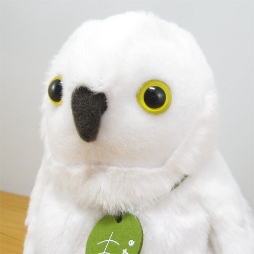 サンアロー オリジナルぬいぐるみ potte シロフクロウ ぬいぐるみ