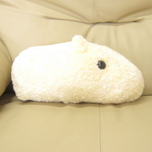 カピバラさん　もふっとカピバラさん　ぬいぐるみ（ホワイトさん）