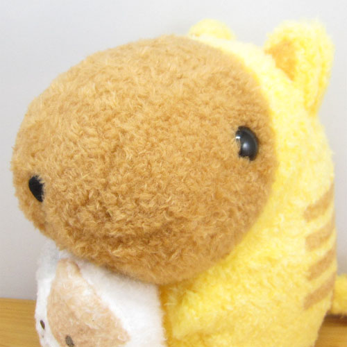 カピバラさん ねこ ちゃとら ぬいぐるみ