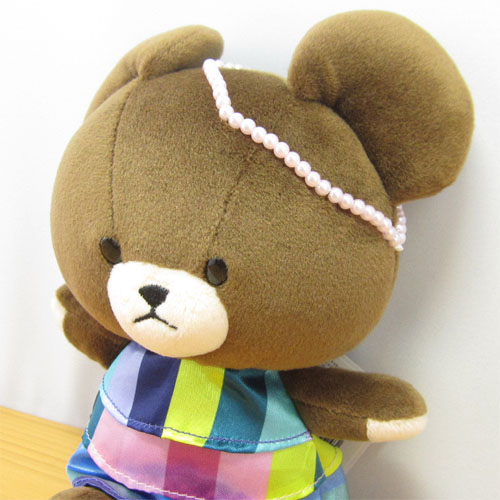 くまのがっこう　やわらかシリーズ　やわらか　ビーンドール　ジャッキー　パーティ　ドレス