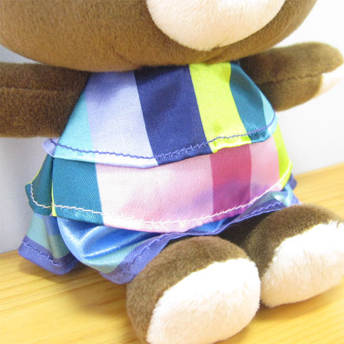 くまのがっこう　やわらかシリーズ　やわらか　ビーンドール　ジャッキー　パーティ　ドレス