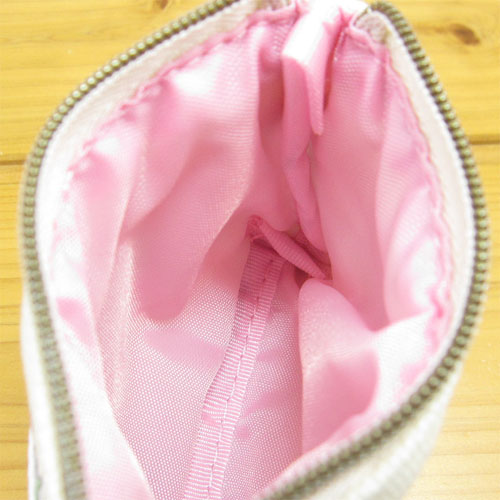 リバティ　くまのがっこう　ミニポーチ（ピンク）