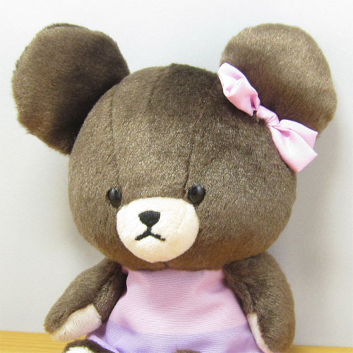 くまのがっこう　FUWAKUTA　ふわくたぬいぐるみ　ふわくた　ジャッキー　PK　リボン