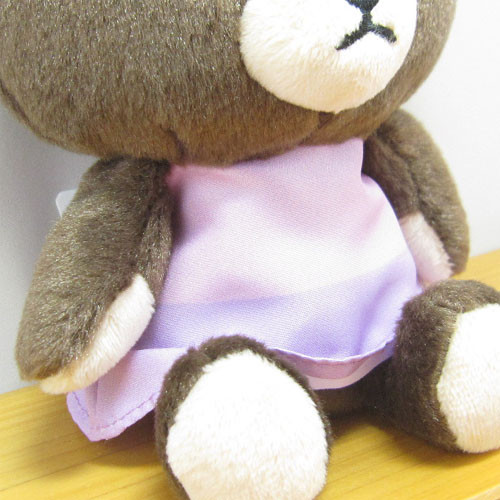 くまのがっこう　FUWAKUTA　ふわくたぬいぐるみ　ふわくた　ジャッキー　PK　リボン