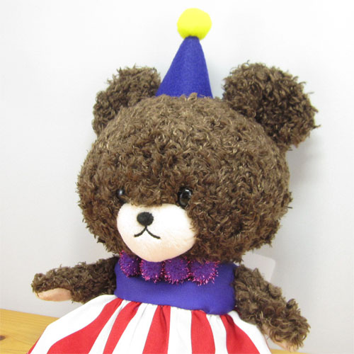 くまのがっこう ぬいぐるみ モコモコジャッキーS サーカスドレス