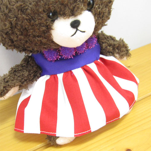 くまのがっこう ぬいぐるみ モコモコジャッキーS サーカスドレス