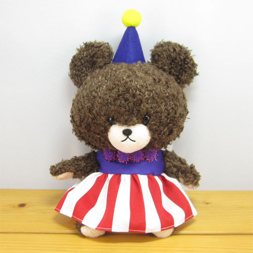 くまのがっこう ぬいぐるみ モコモコジャッキーS サーカスドレス