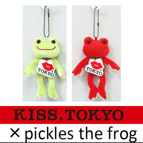 カエルのピクルス（かえるのピクルス）　KISS,TOKYO×pickles the frog　ピクルスマスコット　ベーシック・レッド