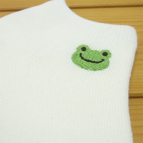 カエルのピクルス(かえるのピクルス) スニーカー用ソックス ピクルス WH