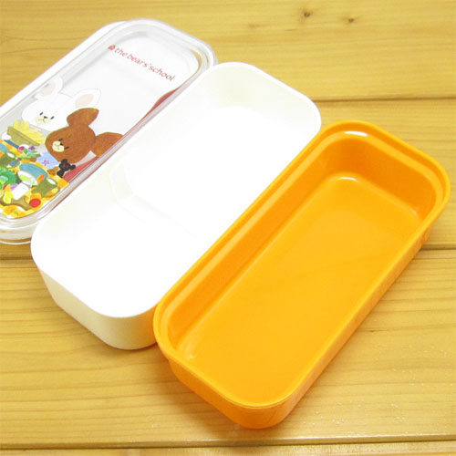 くまのがっこう　2段ランチボックス（Good Day Jackie）