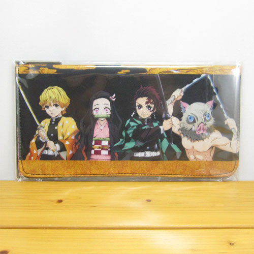鬼滅の刃　フラットポーチ　集合／メイン