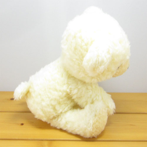童心　日本製オリジナル　くまのぬいぐるみ　フカフカシリーズ　クマのフカフカ　Mサイズ　ノスタルジーク・クリーム