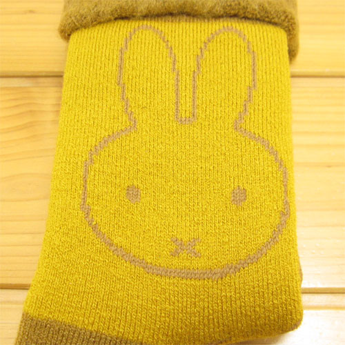 ぽっかぽかルームソックス　キャラックス　ディック・ブルーナ　ミッフィー（miffy）　ソックス（だっこ）【靴下　レディース】