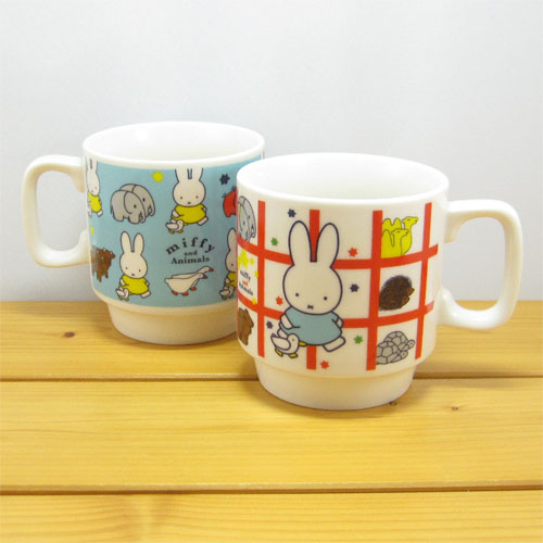 ディック・ブルーナ　ミッフィー　miffy and Animalsシリーズ　スタッグマグ