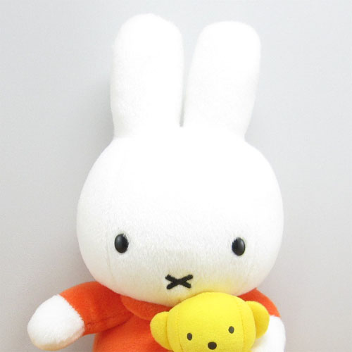 ディック・ブルーナ　ミッフィー（miffy）　ぬいぐるみ　クマちゃん抱きミッフィー