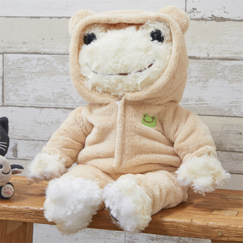 ふわふわ着ぐるみでキュートなくまさんに カエルのピクルス かえるのピクルス コスチューム ピクルス ファボリ用 クマ着ぐるみ かえるのピクルスの雑貨のおもちゃ箱バーグ