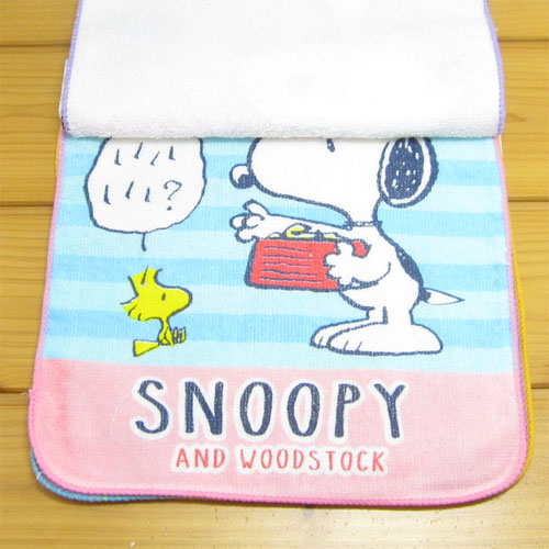 PEANUTS（ピーナッツ）　スヌーピー（SNOOPY）　プチタオル5Pセット　スヌーピーB