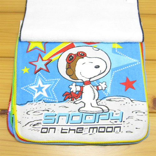 PEANUTS（ピーナッツ）　スヌーピー（SNOOPY）　ミニプチタオル5Pセット　スヌーピーA