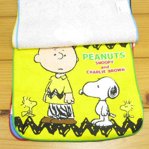 PEANUTS（ピーナッツ）　スヌーピー（SNOOPY）　ミニプチタオル5Pセット　スヌーピーA