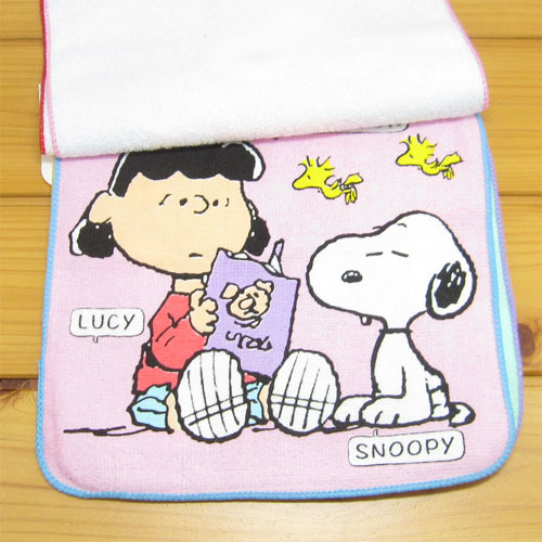 PEANUTS（ピーナッツ）　スヌーピー（SNOOPY）　ミニプチタオル5Pセット　スヌーピーB