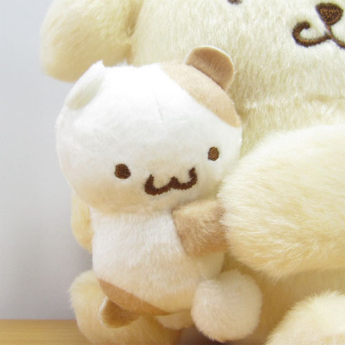 サンリオキャラクターズ　ペアぬいぐるみ　ポムポムプリン（POMPOMPURIN）