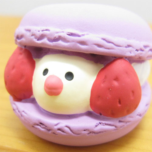 DECOLE（デコレ）　concombre（コンコンブル）　ベリーまったりストロベリー　文鳥スイーツ　苺マカロン（PU）