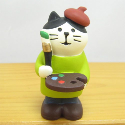 松足神社前 本と文具のコンコン堂です Decole デコレ Concombre コンコンブル 本と文具 コンコン堂書店シリーズ 画伯猫 Decole デコレ の雑貨のおもちゃ箱バーグ