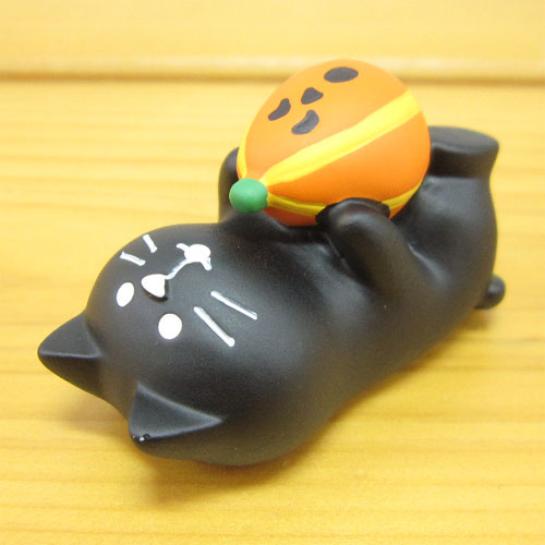 DECOLE(デコレ) concombre(コンコンブル) コンコンファーム ハロウィン収穫祭 かぼちゃキック猫